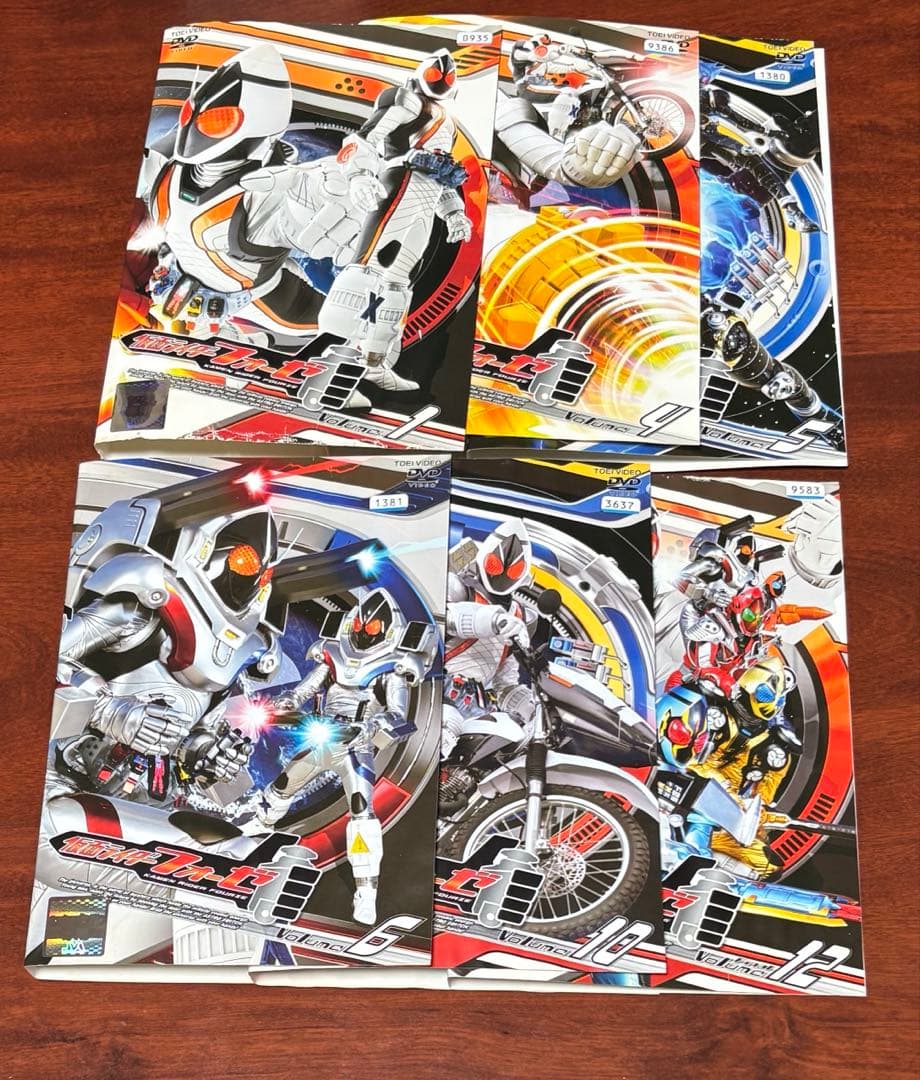 仮面ライダーフォーゼ 全巻完結セット 劇場版付 dvd