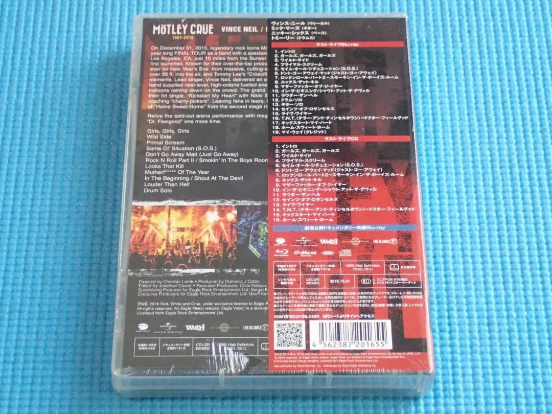 新品 モトリー・クルー THE END Blu-ray+CD 日本限定特別仕様