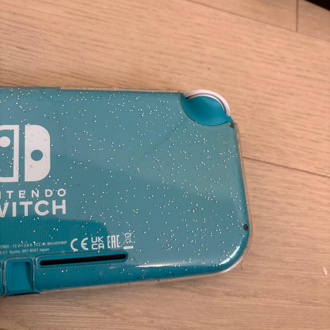 【24年7月購入】Switch Lite ターコイズ 極美品 ケース・フィルム付