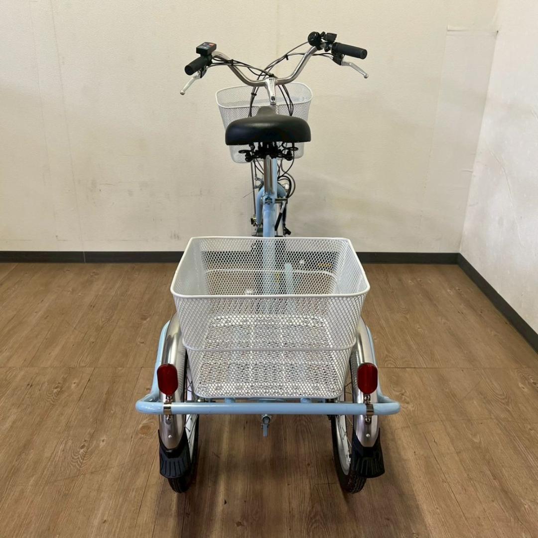 使用少 福岡発 ミムゴ 電動アシスト三輪自転車 説明書付