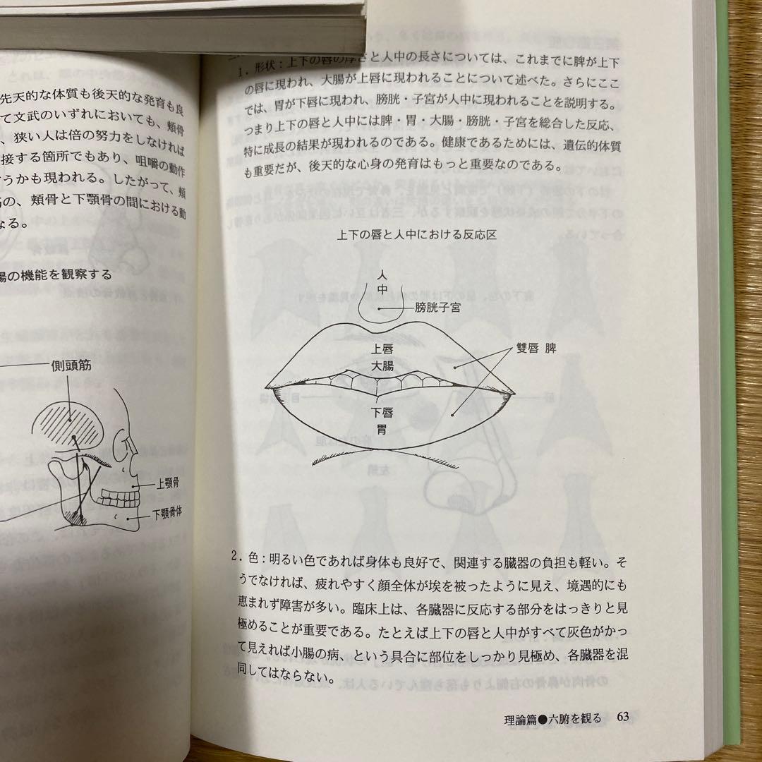 邪気論　顔相診察法　顔面診治法　まとめて3冊　東洋医学