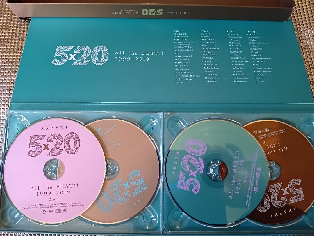 ARASHI 5×20 All the BEST!! 1999-2019