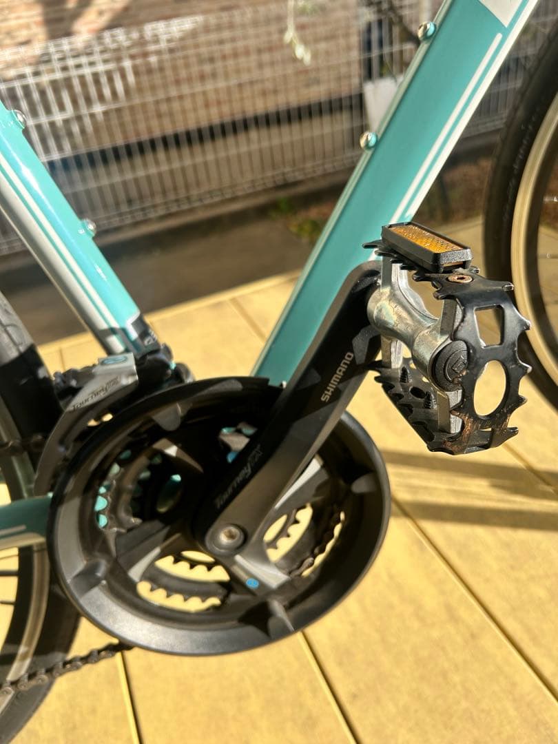 【基本 直接引き取り】　Bianchi クロスバイク ローマ4 サイズ46