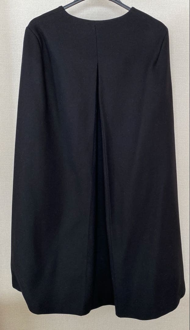 ZARA ケープ コート　ポンチョ ブラック L size