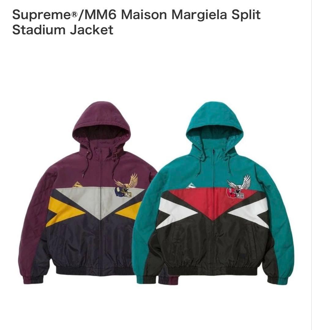 Supreme/MM6 Split Stadium Jacket サイズM