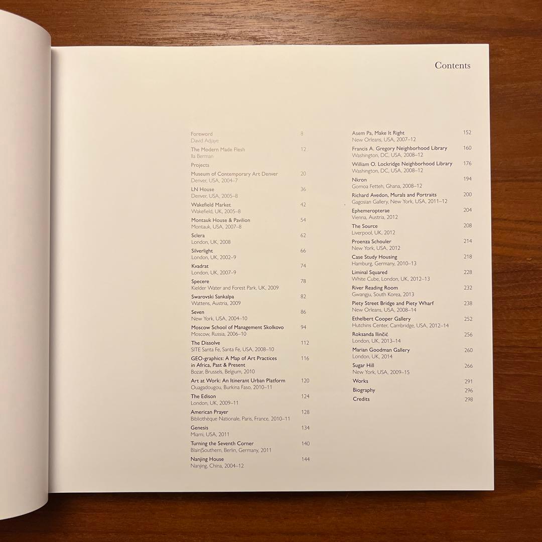 アート・デザイン・音楽 Adjaye: Works 2007-2015