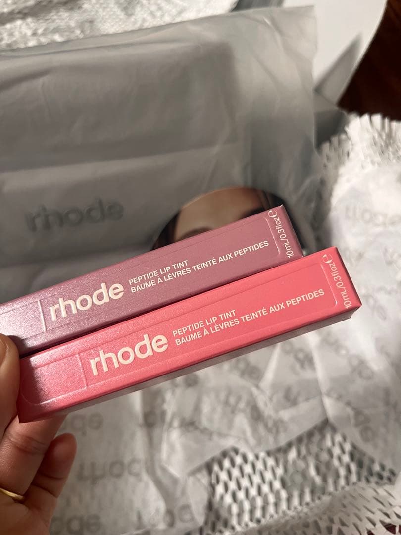 ラスト一点 新作rhode lip tint sweet pea