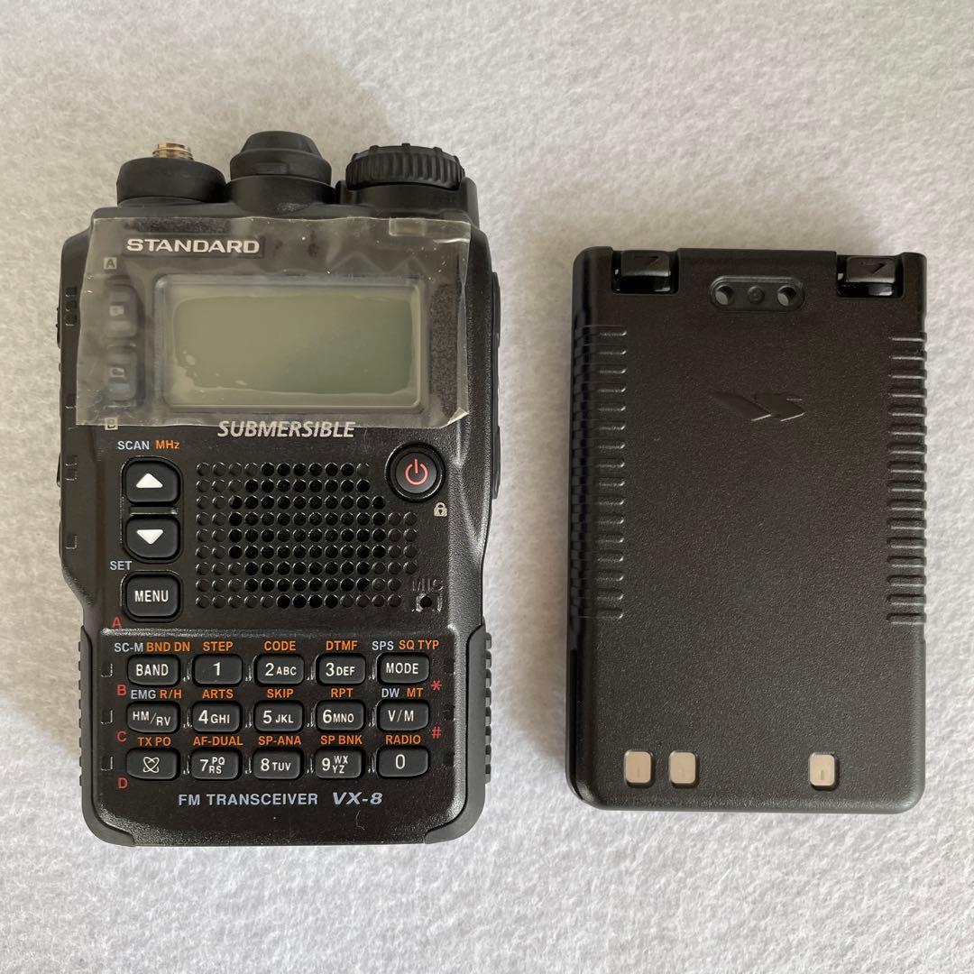 YAESU / STANDARD VX-8D GPSアンテナ付き