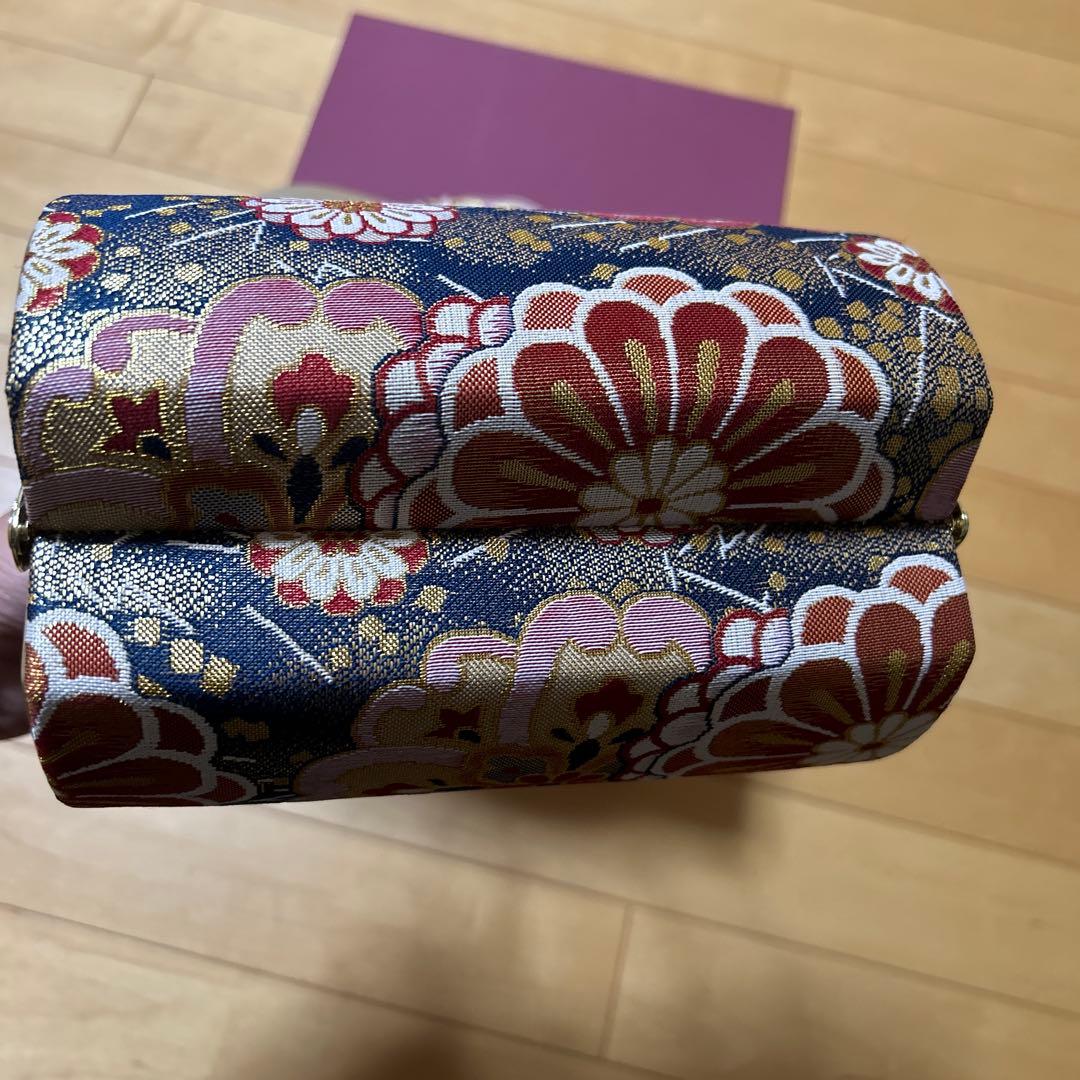和装用　花柄　ハンドバッグ 草履　セット　成人式