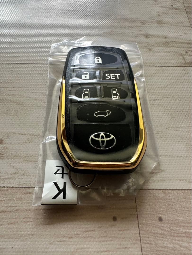 トヨタ　純正　30系　アルファード　スマートキー　タイプゴールド　袋入り　超美品