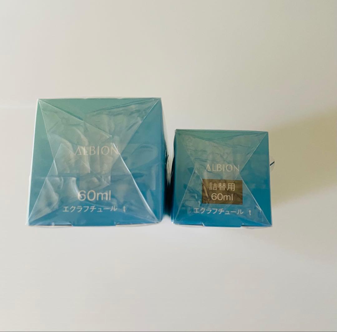 ALBION エクラフチュール 本体＆レフィル 60ml 2本セット