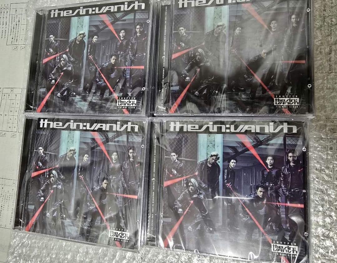 ENHYPEN　CD　SIN　VANISH　JAPANESE　トレカ　未開封