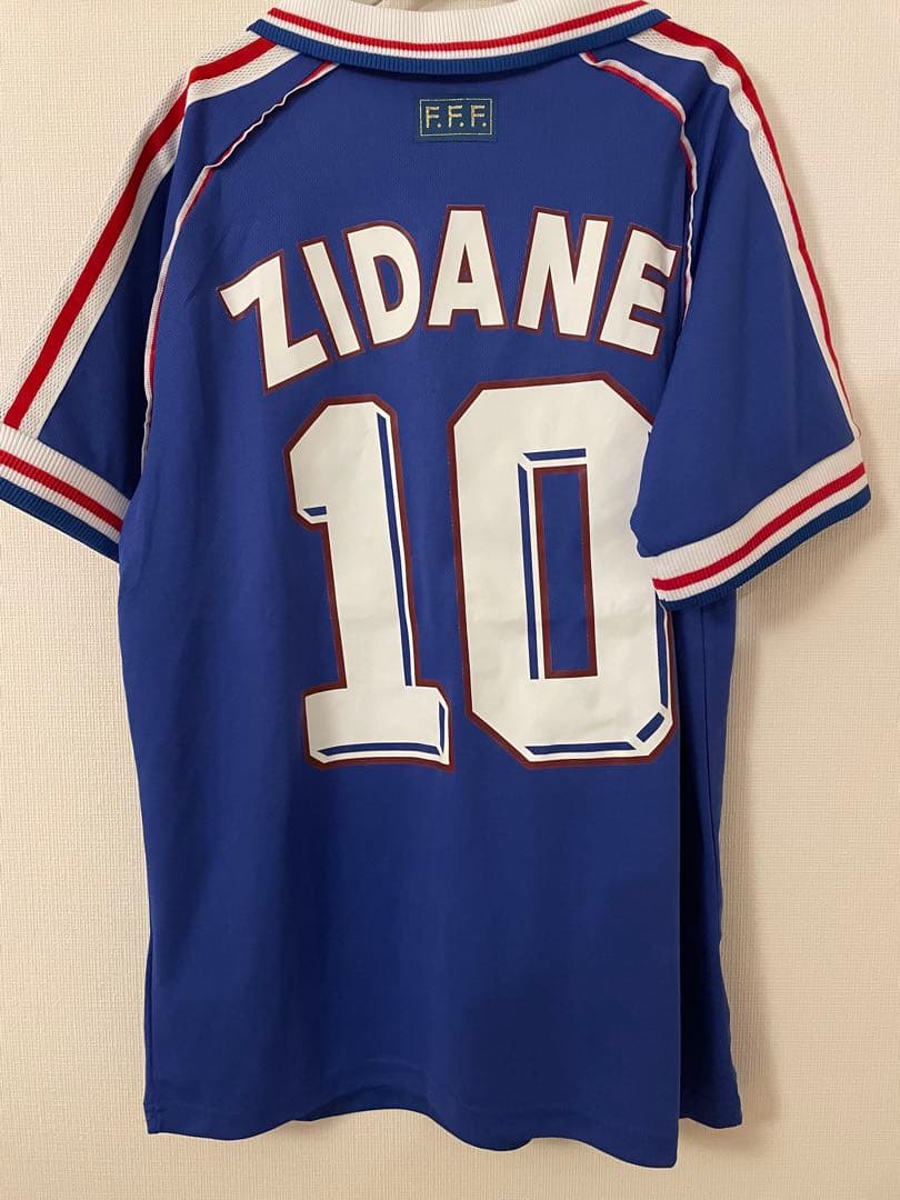 フランス代表 98年ワールドカップ シャツ 10 ZIDANE ヴィンテージユニ