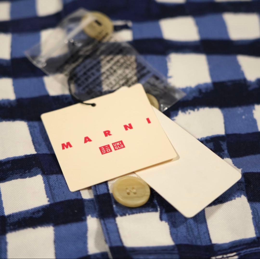 【未使用タグ付】UNIQLO × MARNI ジャケット M ギンガムチェック