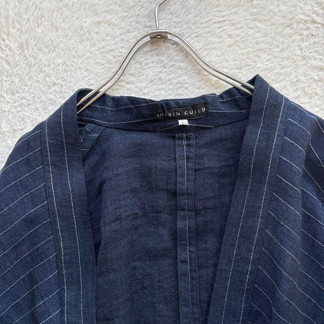 ジャケット・アウター Shirin Guild Indigo Japanese Jacket