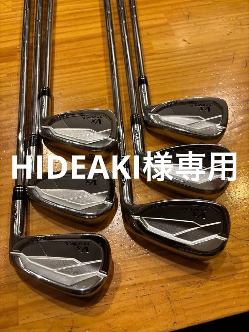 HIDEAKI tw767 VX 6I〜AW モーダス110 Xシャフト