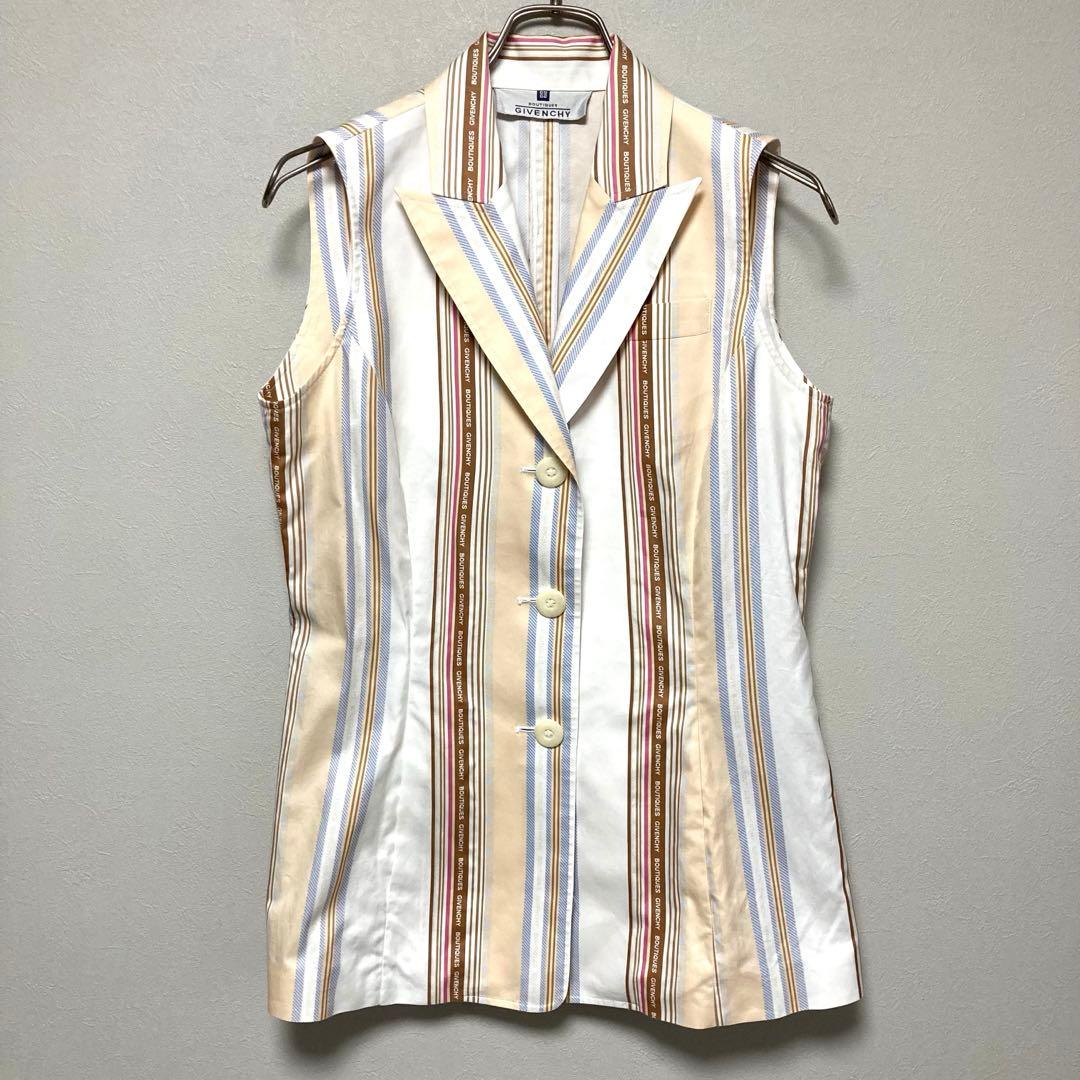 GIVENCHY ジバンシー ベスト ジャケット ノースリーブ 40 90s