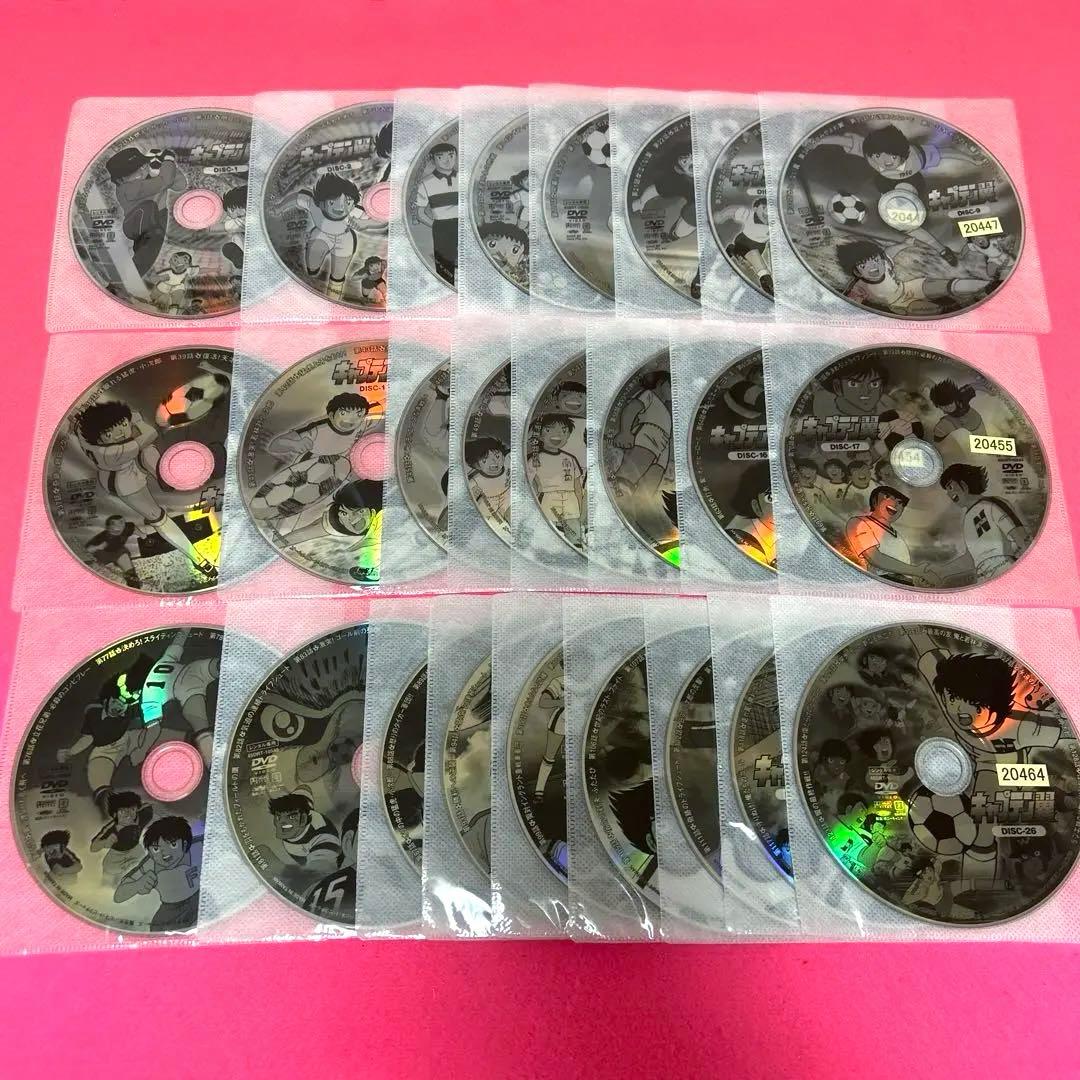 【vol.7欠品】キャプテン翼 1～6，8～26 DVD 25卷セット アニメ