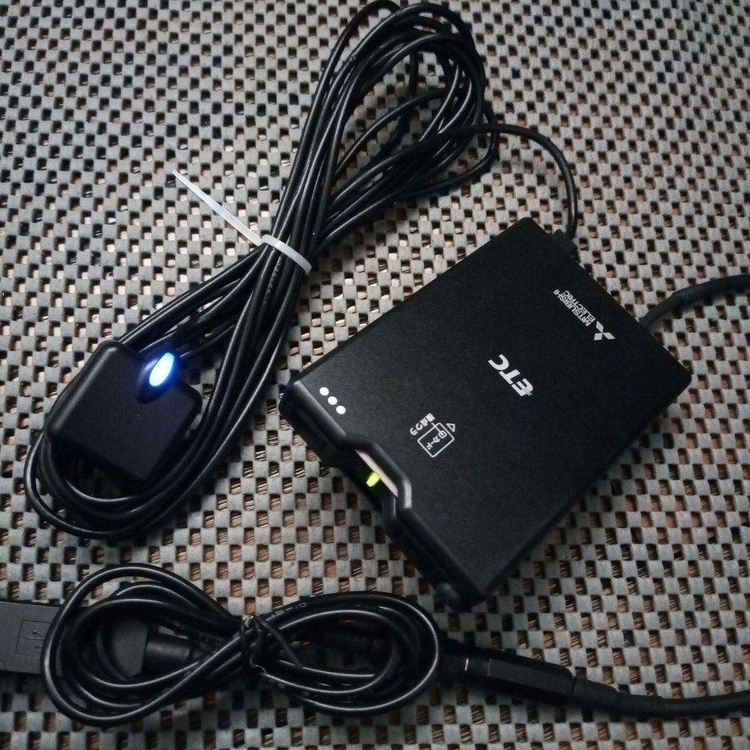 軽自動車登録ETC 三菱電機 EP2UN20V USB電源仕様 電源配線変更可