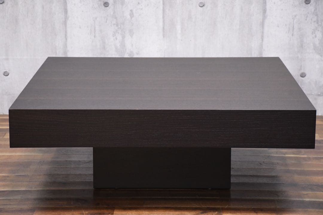 EDK69 アルモニア ラッカ センターテーブル ダークオーク スクエアテーブル