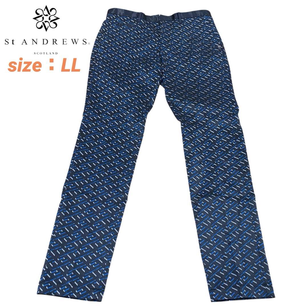 【未使用】定価4.1万円St ANDREWS STAキューブロゴジャガードパンツ