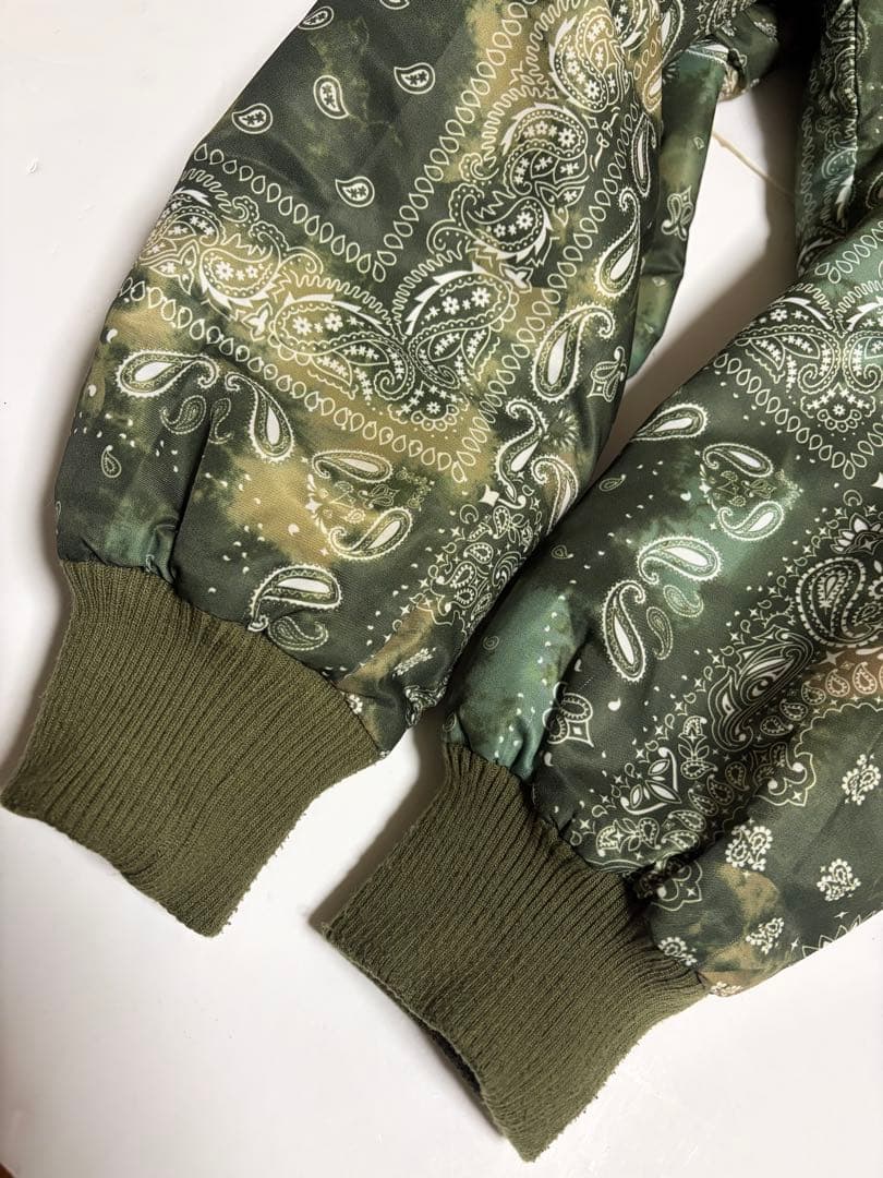 ジャケット・アウター EPTM TIE DYE BANDANA BOMBER JACKET XL