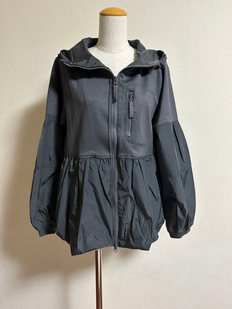 LASUD タックデザインジップパーカー　新品未使用品