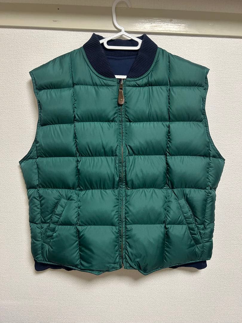 90s 00s eddie bauer ダウンベスト　リバーシブル