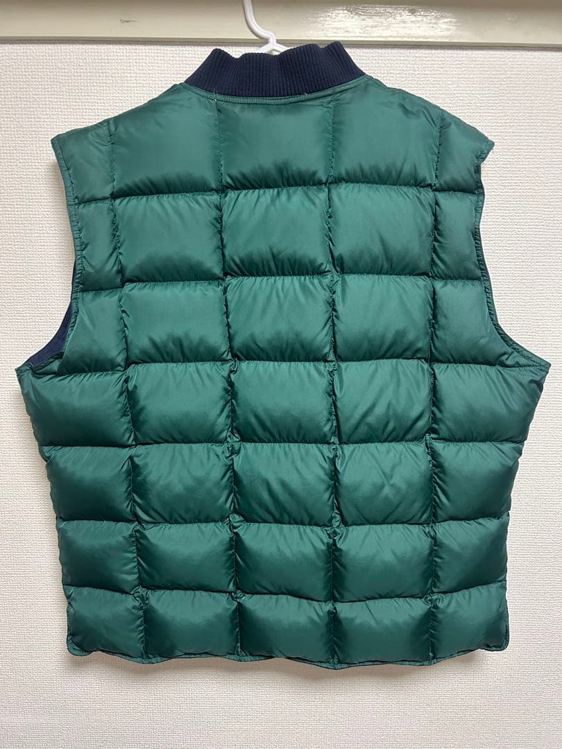 90s 00s eddie bauer ダウンベスト　リバーシブル