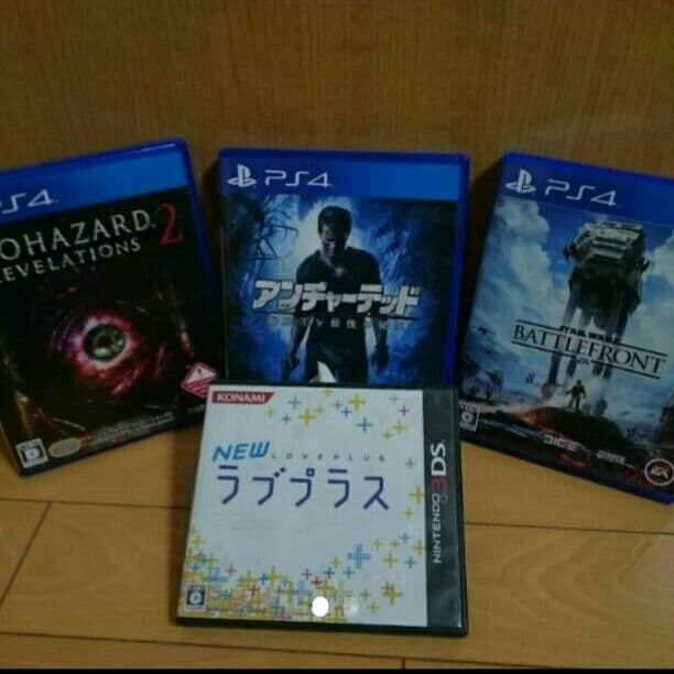 早い者勝ち!!即買い、単品購入可！PS4,3DSゲームカセット