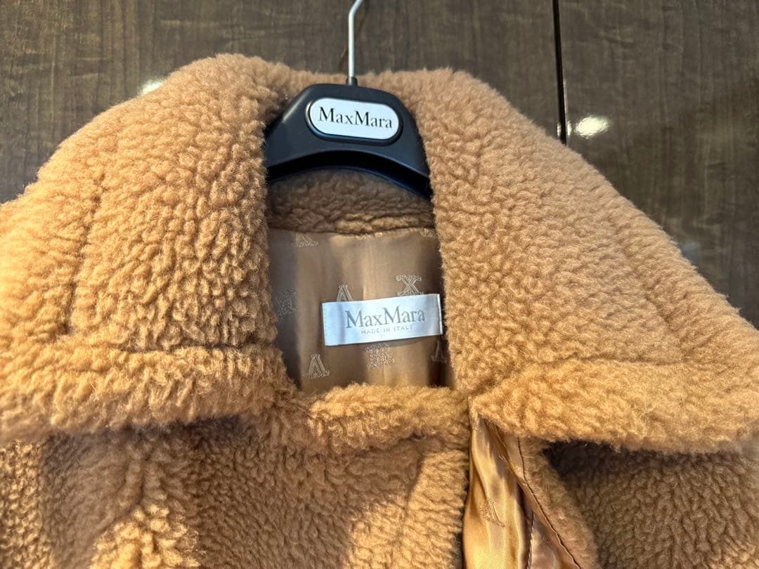 MaxMara テディベア テディ ケープ ポンチョ