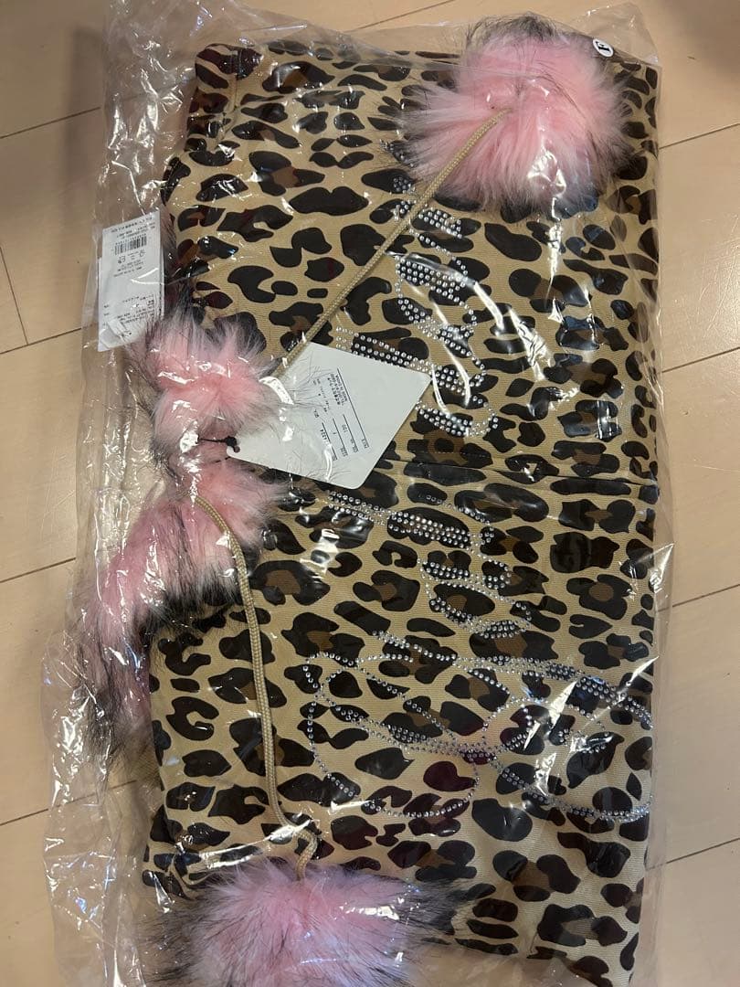 ジェイダGYDA×GALFYbijoulogo leopard BIG パーカー