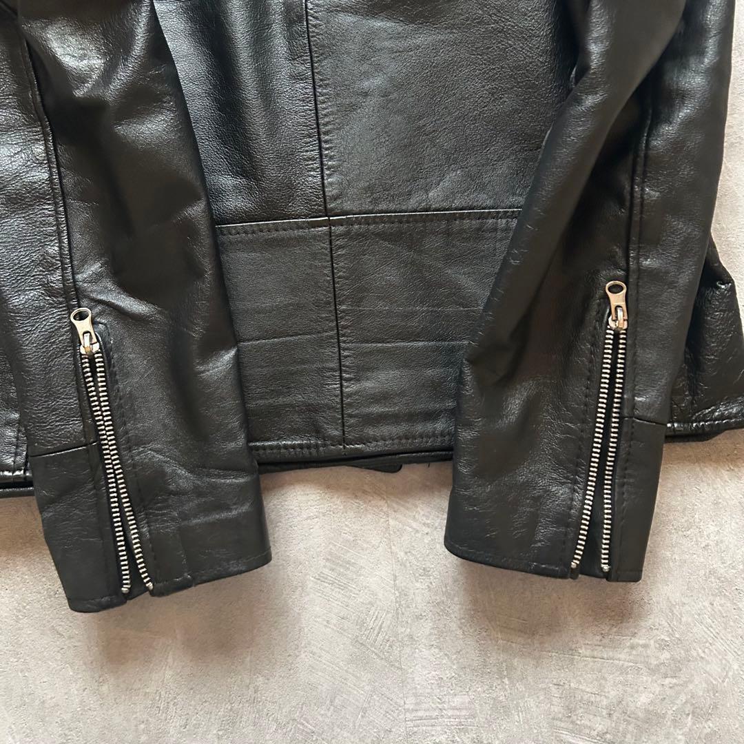 ジャケット・アウター archive grunge riders leather jacket y2k