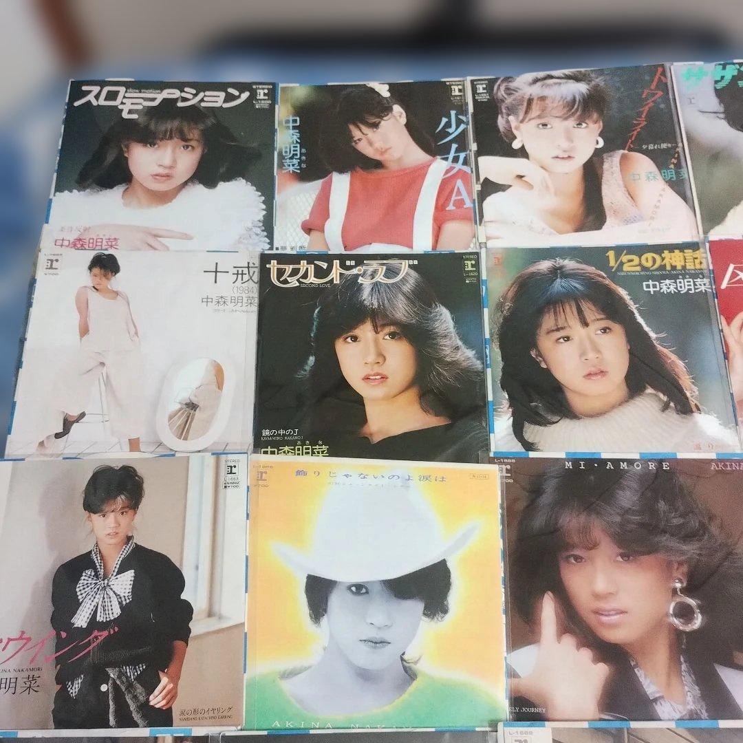 中森明菜シングルレコードまとめて20枚!!