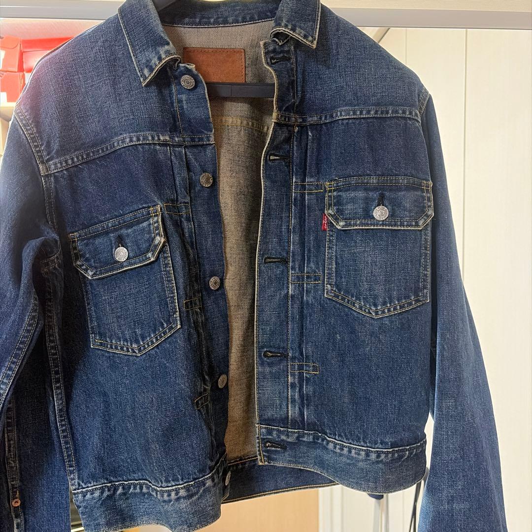 【良品】リーバイス　デニムジャケット　71507-XX　90s　赤耳　セルビッジ