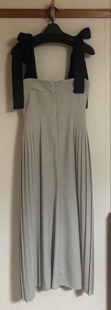 a*a様 ANDMARY Ann ribbon pleats dress ベージ