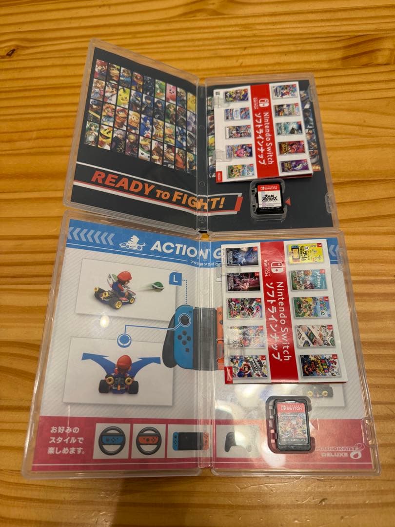 スマブラSP マリオカート8 デラックス Switchソフト　2本セット　中古