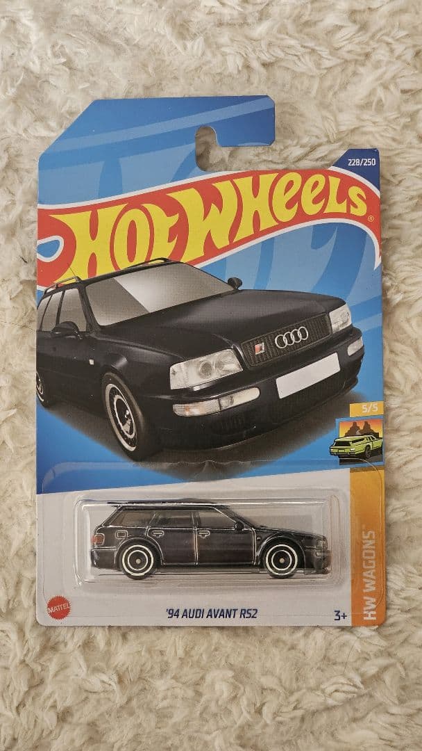 ミニカー HotWheels 94 Audi Avant RS2 STH