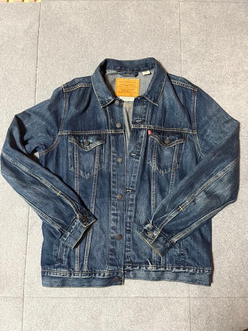 Levi's PREMIUM デニムジャケット トラッカージャケット L 濃紺