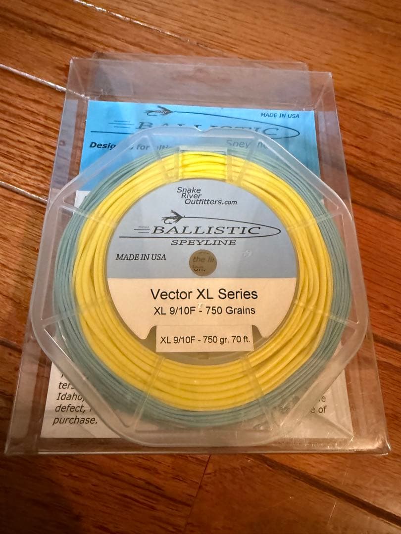 ルアー・フライ BALLISTIC Vector XL Series9/10F 75gr70ft