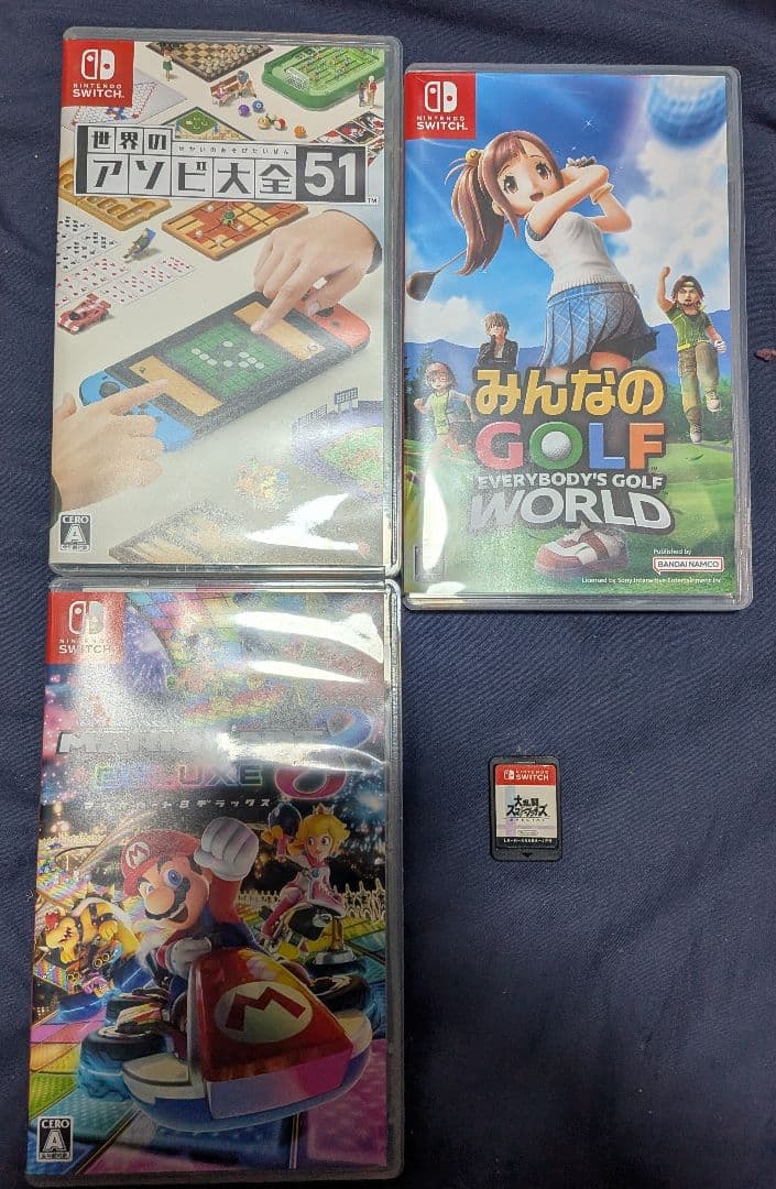 ニンテンドースイッチ用ソフト　まとめ売り