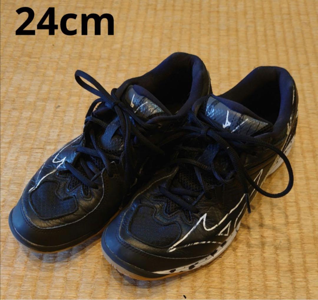 ミズノ wave claw pro2 バドミントンシューズ 24.0cm