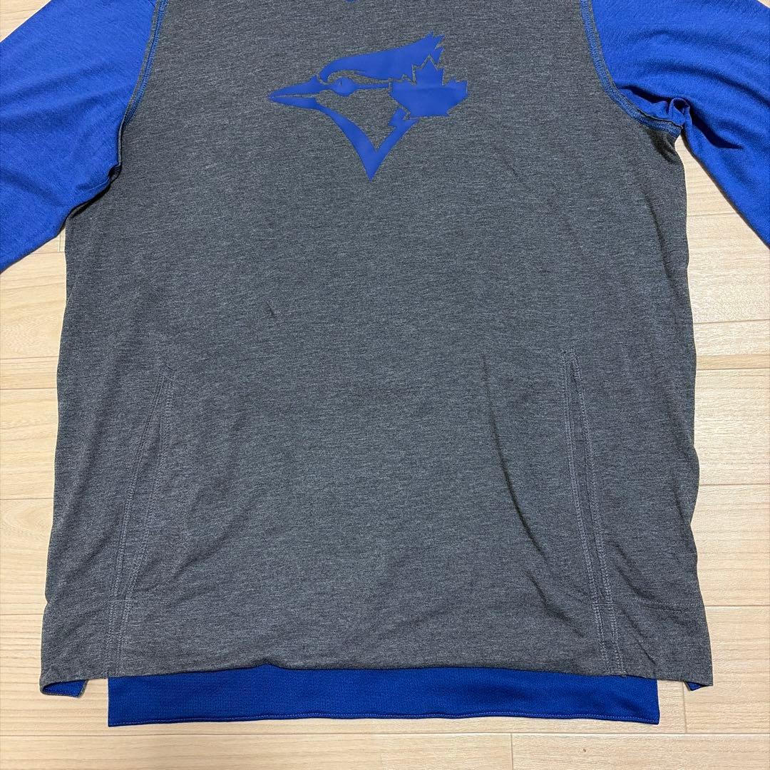 ナイキ トロント ブルージェイズ DRY-FIT ウォームアップ Tシャツ