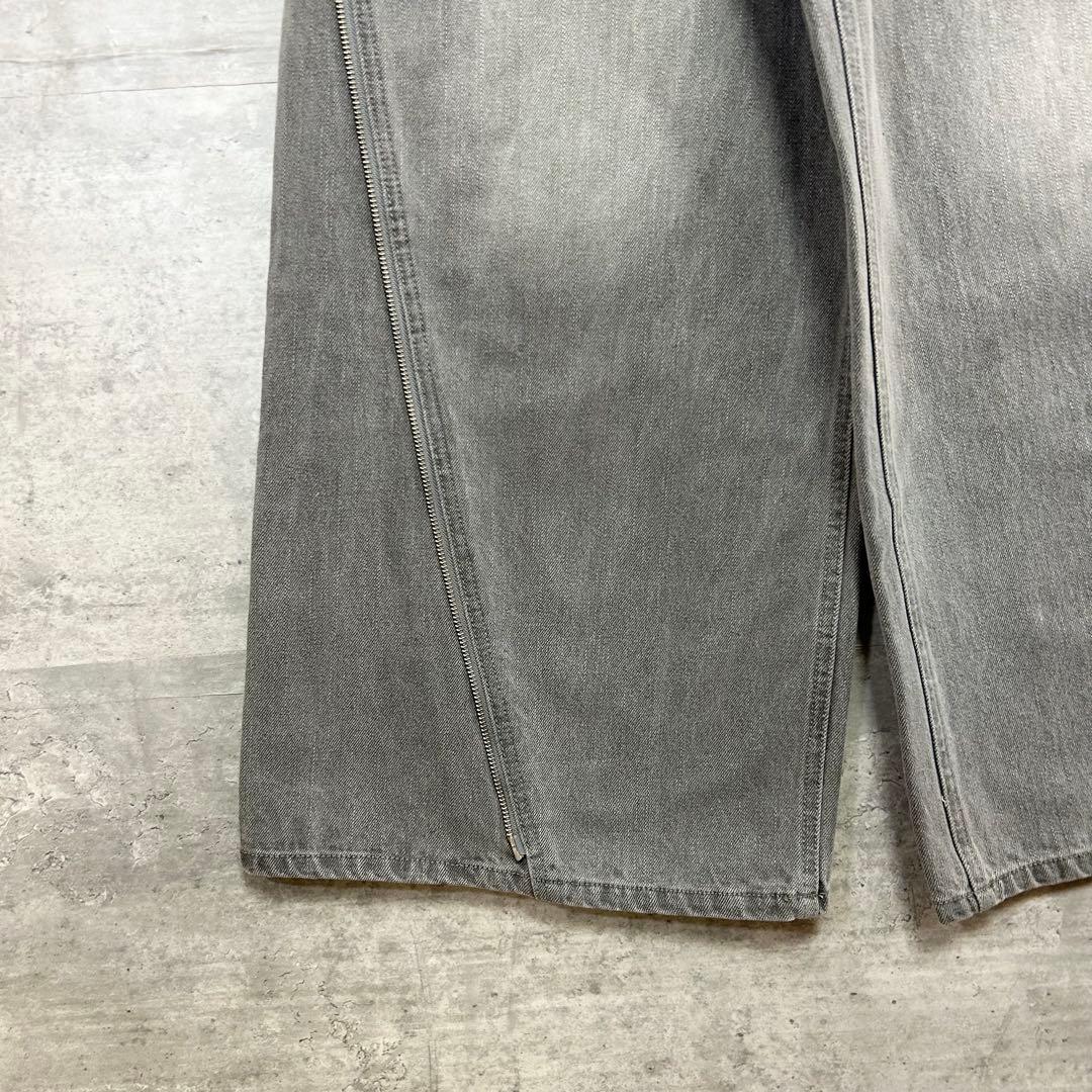 新品 GRANCY ジップデザイン　バニーデニム　　　13oz サイドジップ