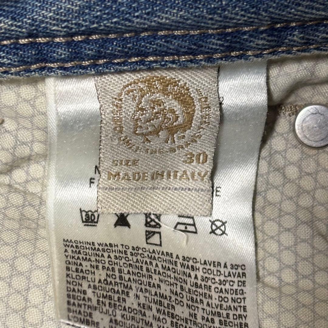 archive DIESEL×ADIDAS straight denim w30