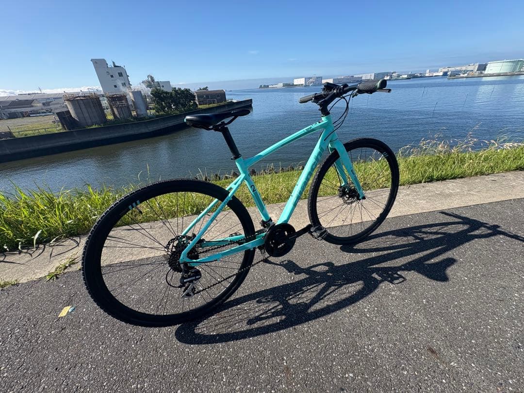 ディスクブレーキ クロスバイク　Bianchi c.sport2 ビアンキ 美品