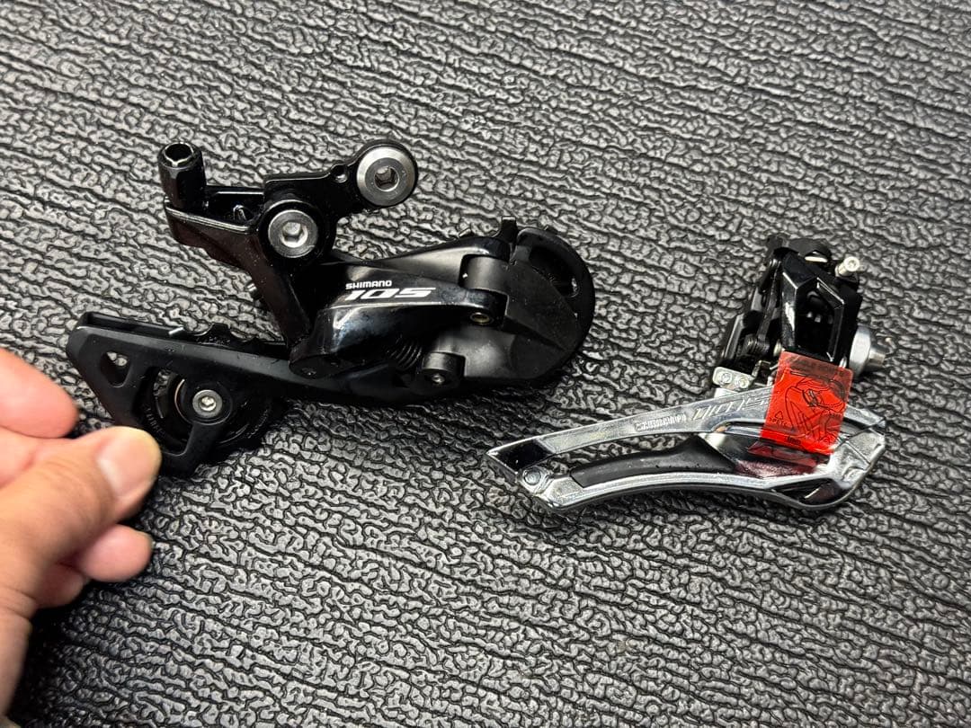 値下げ 未使用外し SHIMANO 105 R7000 11s コンポセット