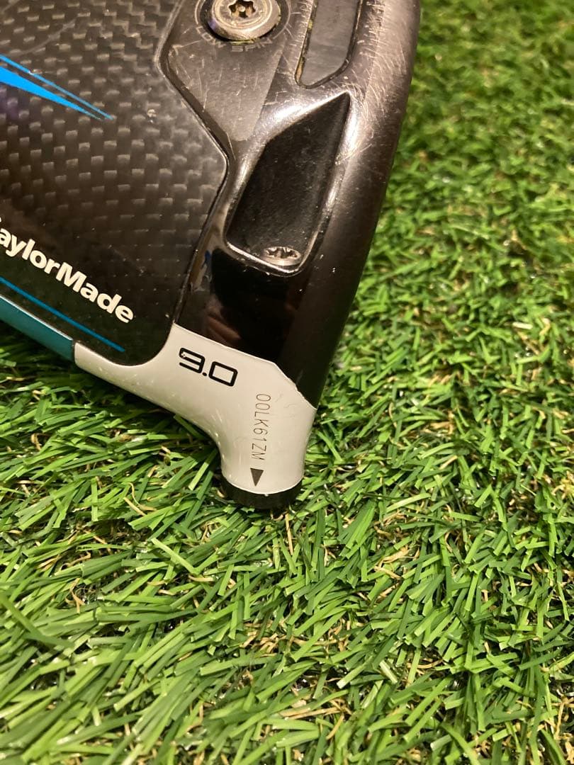 名器テーラーメイド SIM2ドライバー 9° ヘッドのみヘッドカバー付き