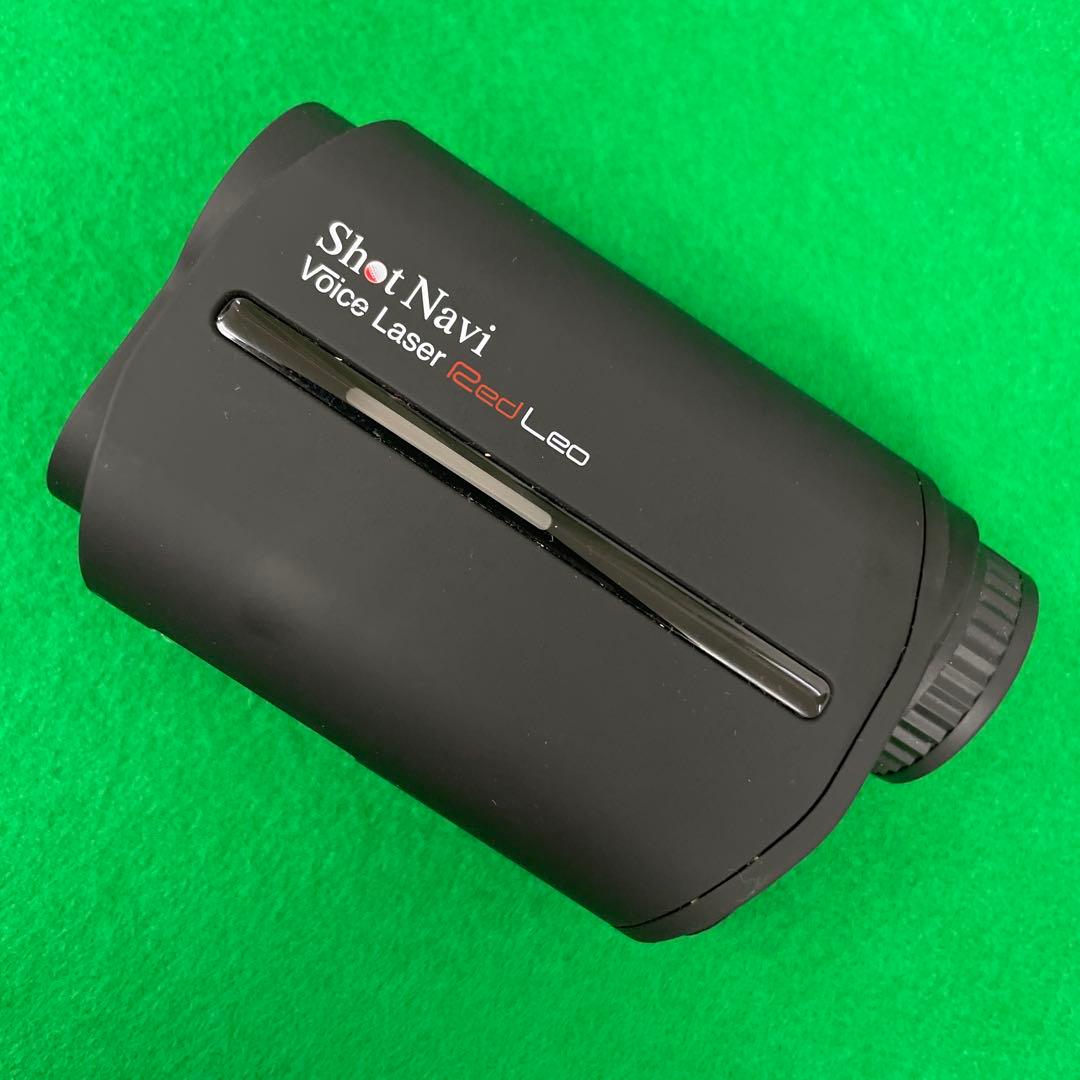ショットナビ　距離計　ShotNavi Voice Laser Red Leo