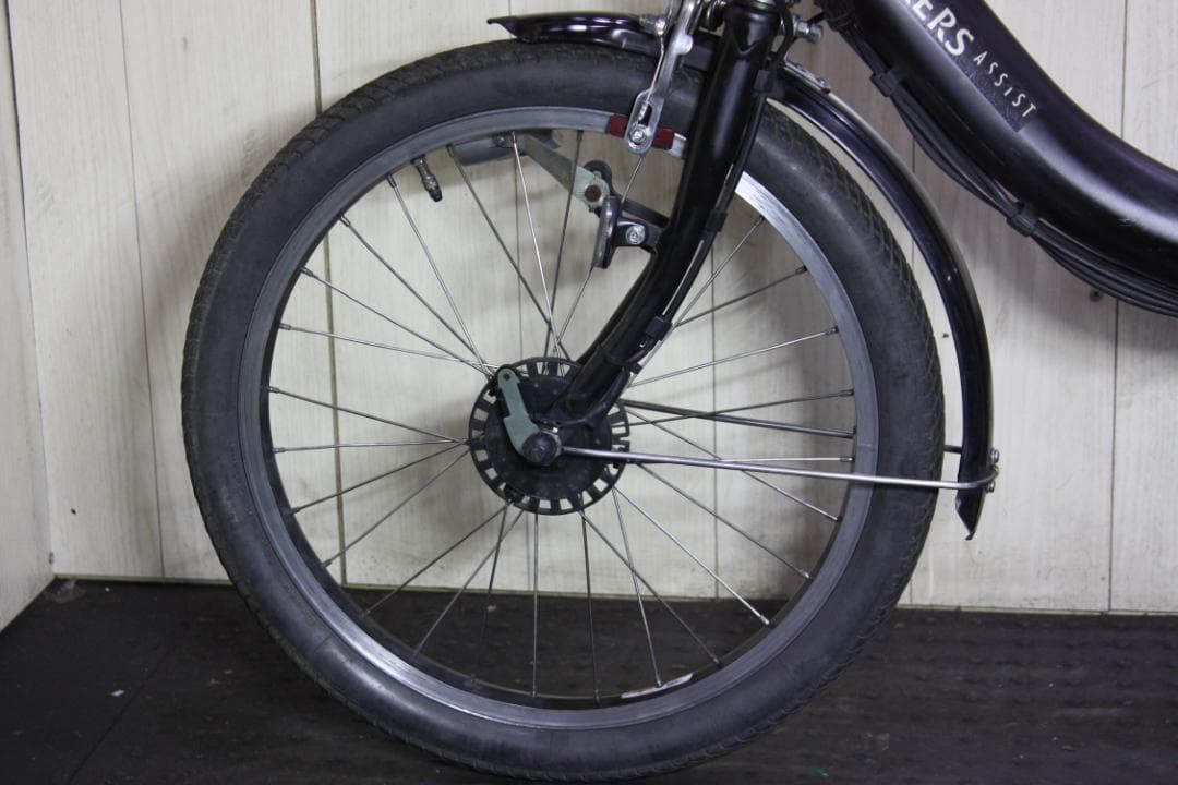 電動アシスト自転車 チャイルドシート付き 黒